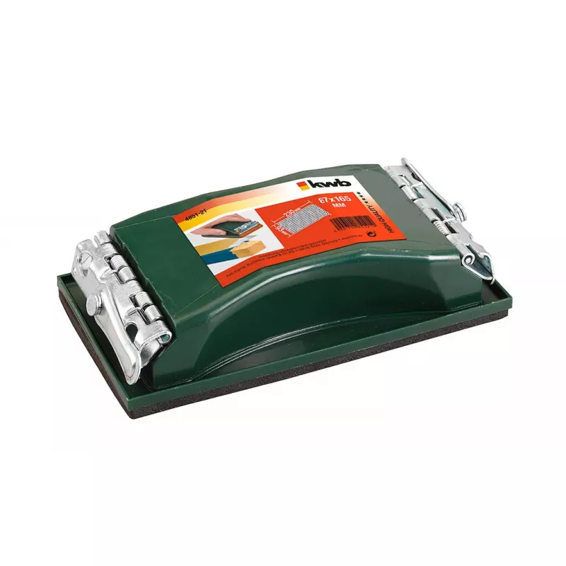 Lankstus rankinis šlifuoklis KWB 485121 žalias 165 mm x 87 mm