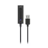 ACT AC9360 garso plokštė USB 3,5 mm ausinių jungtis 4 mygtukai