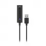 ACT AC9360 garso plokštė USB 3,5 mm ausinių jungtis 4 mygtukai