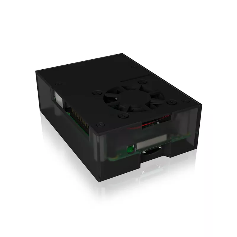 ICY BOX IB-RP108 korpusas antracitinis, juodas