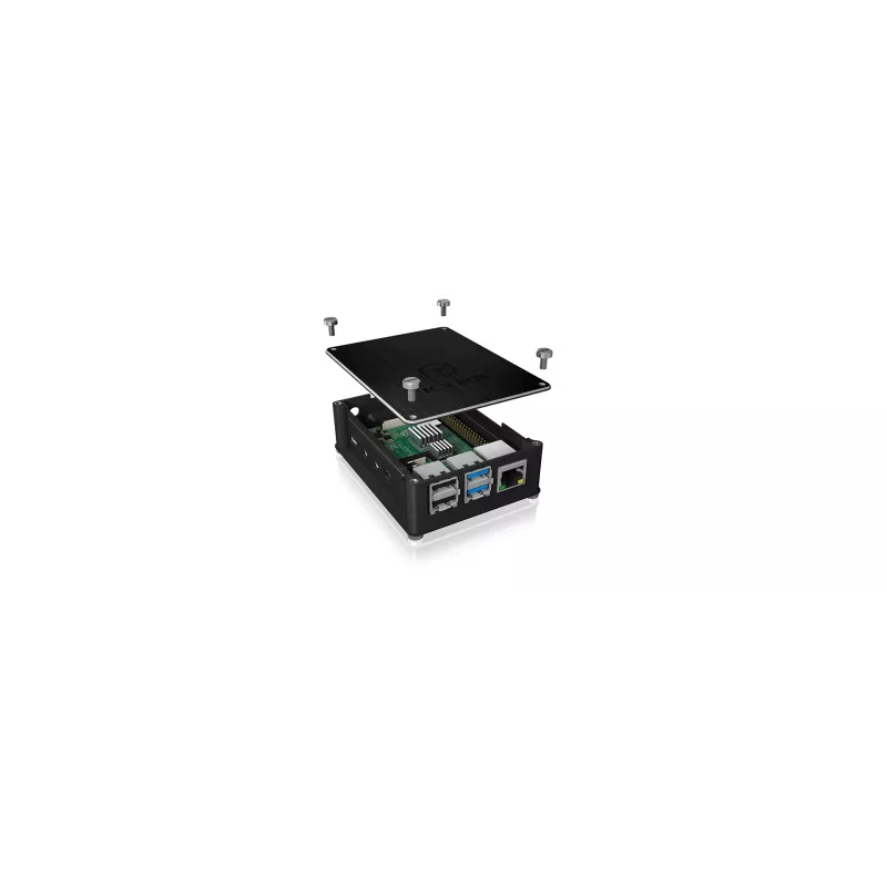 ICY BOX IB-RP110 korpusas juodas