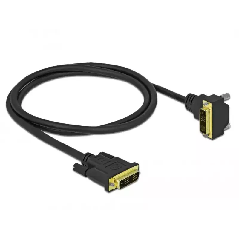 DVI kabelis DeLOCK 85901 1 m DVI-D juodas