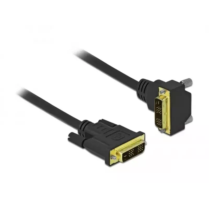 DVI kabelis DeLOCK 85901 1 m DVI-D juodas