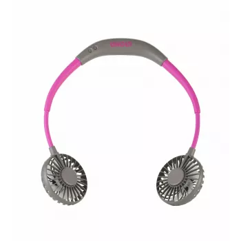 Unold Neck Fan Breezy Anthracite, antracito, violetinė, 2 ventiliatorius (-iai), 8 val., kaklo ventiliatorius, baltas, 1 vnt.