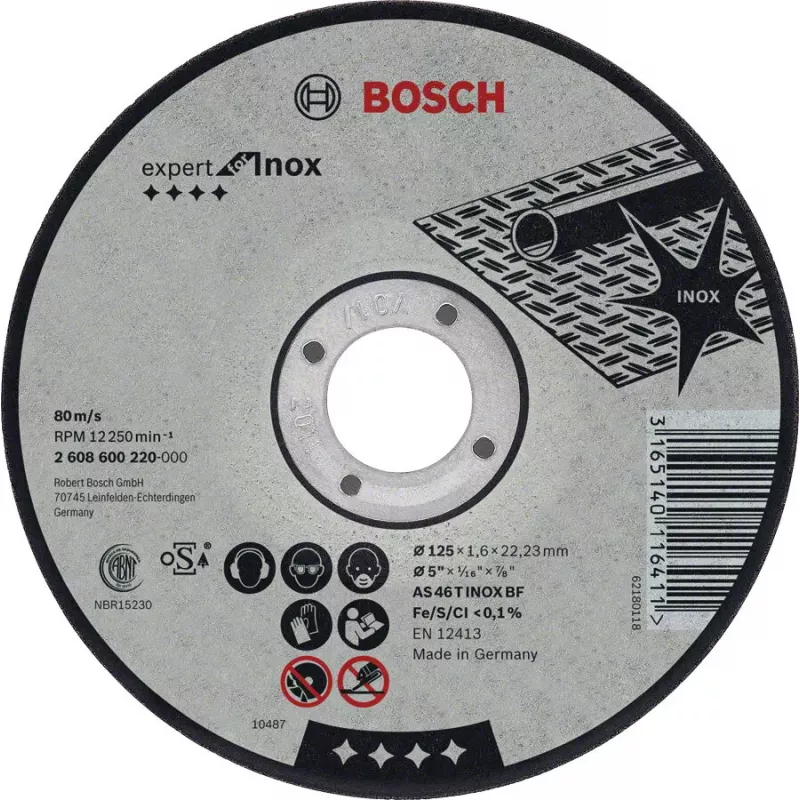 Bosch AS 46 T INOX BF pjovimo diskas