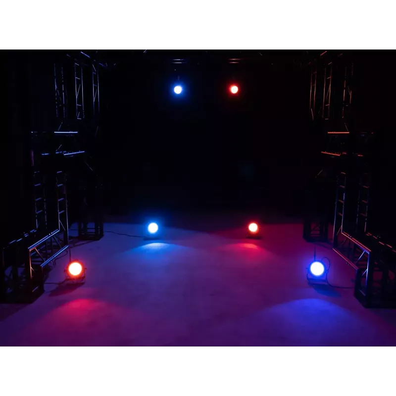 Paviršinio montavimo šviestuvas Eurolite 51915301 LED 25 W vidaus patalpoms juodas