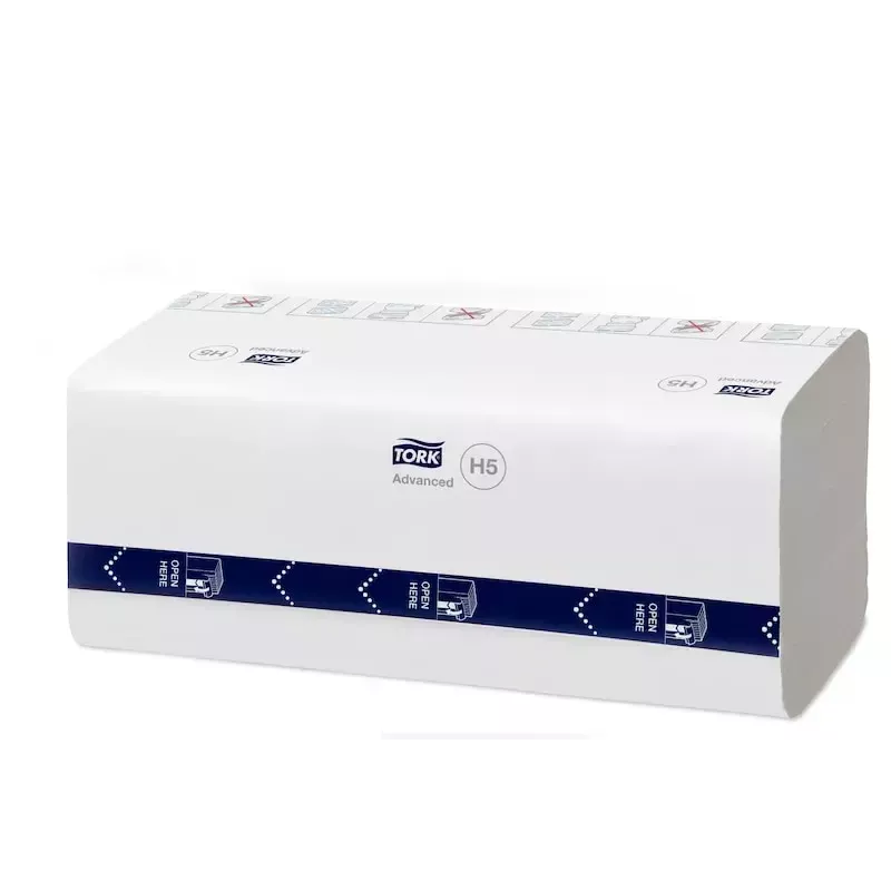 Tork PeakServe popieriniai rankšluosčiai balti 20,1 cm x 22,5 cm