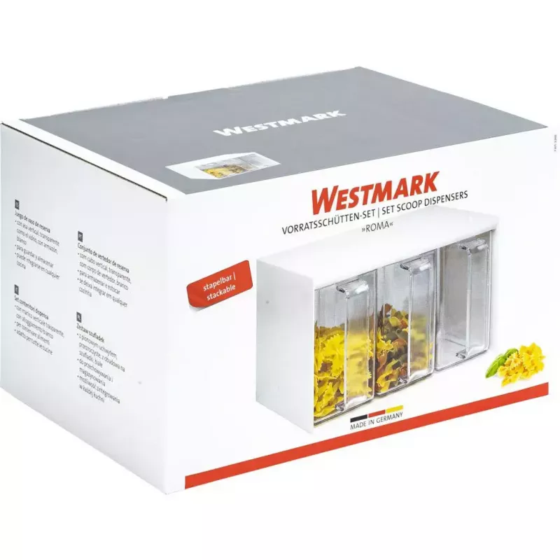 Dozatorius Westmark Roma Stačiakampis 3 L Skaidrus Baltas
