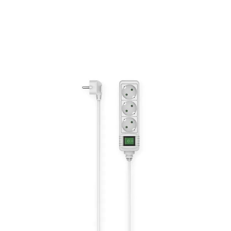 Hama 00223002 maitinimo ilgintuvas 3 m 3 kintamosios srovės lizdai (-ų) Vidaus Balta