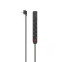 Hama 00223184 maitinimo prailgintuvas 1,4 m 5 kintamosios srovės lizdai (-ų) Vidaus Juoda