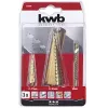 Grąžtų rinkinys KWB 525890 iš greitapjovio plieno HSS, gylis 10 mm, aukštis 155 mm