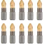 Atsuktuvų antgalių rinkinys KWB 124112 10 vnt. Pozidriv PZ 2 25 mm