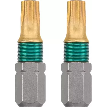 Atsuktuvų antgalis KWB 124215 2 vnt. Torx T15 25 mm šešiakampis