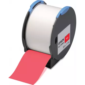 Epson RC-T5RNA 50 mm raudona juosta, 5 cm x 15 m, skirta LabelWorks Pro100