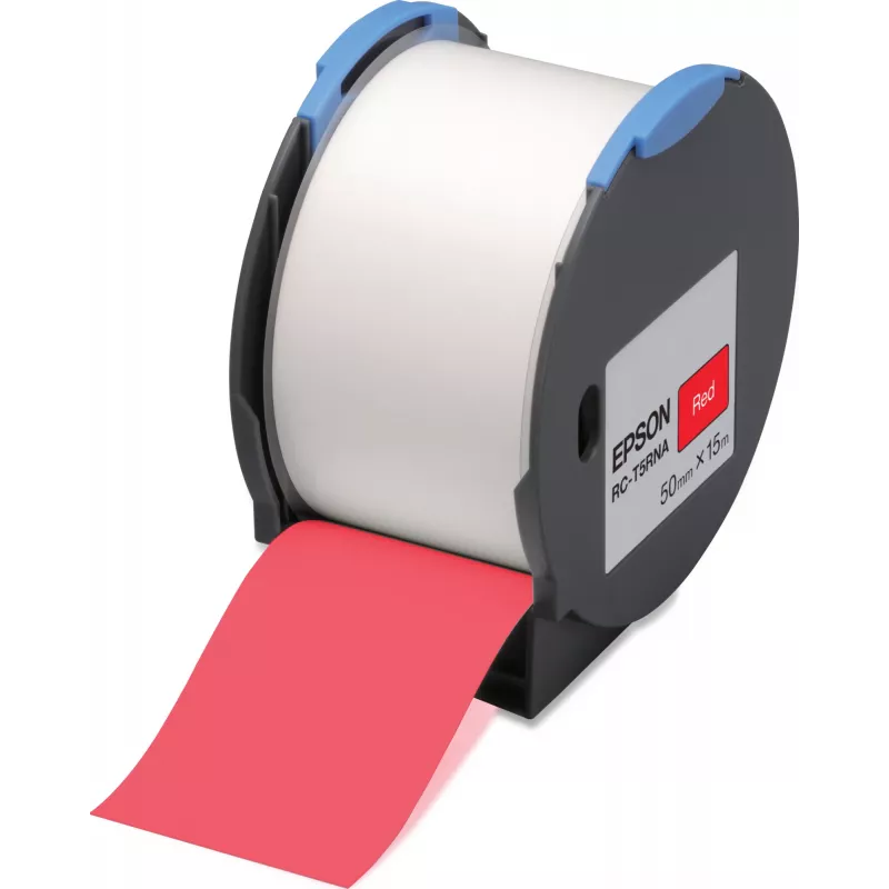 Epson RC-T5RNA 50 mm raudona juosta, 5 cm x 15 m, skirta LabelWorks Pro100