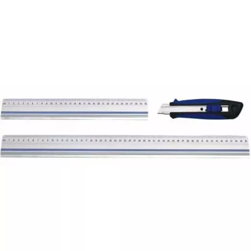 Liniuotė WEDO 52 5430 300 mm aliuminio sidabrinė