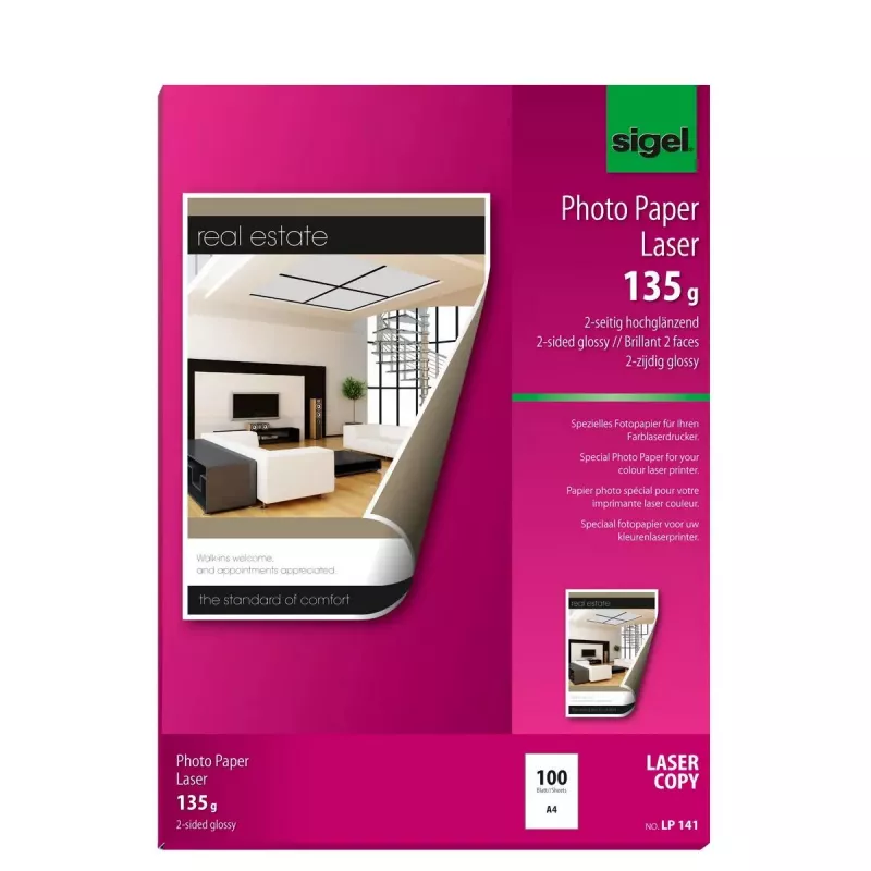 Blizgus fotopopierius Sigel LP141 A4