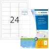 Adresų lipdukai Premium HERMA A4 63.5x33.9 mm 2400 vnt.