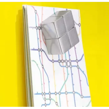 Šaldytuvo magnetukas Sigel C10 Aliuminis Sidabrinis 1 vnt.