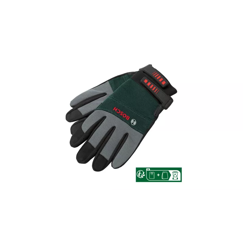Bosch ‎F016800292 Darbo pirštinės Žalia 2 vnt.