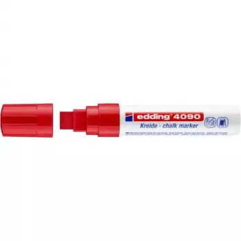 Kreidos žymeklis Edding 4090 kaltinis raudonas