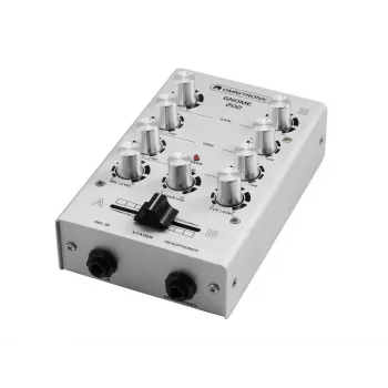 Garso maišytuvas Omnitronic 10006881 2 kanalų 20 - 20000 Hz sidabrinis