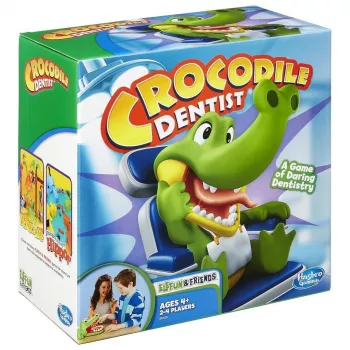 Hasbro KROKODILO DANTŲ GYDYTOJAS Stalo žaidimas Šeimos