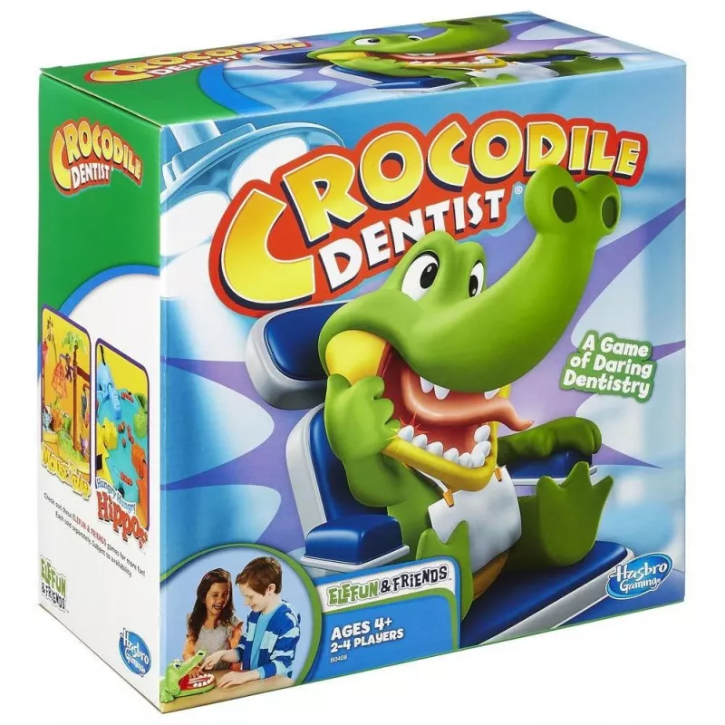 Hasbro KROKODILO DANTŲ GYDYTOJAS Stalo žaidimas Šeimos