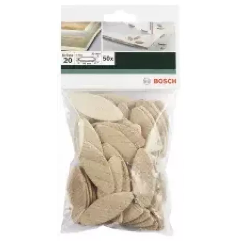 Bosch 2609256602 kaiščiai 5 vnt. mediniai sausainėliai
