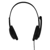 Hama Essential HS 200 Ausinės Laidinės Ant galvos Skambučiai / Muzika Juoda, Sidabrinė
