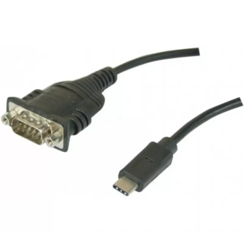 Hypertec 040331-HY nuoseklusis kabelis Juoda USB-C RS-232