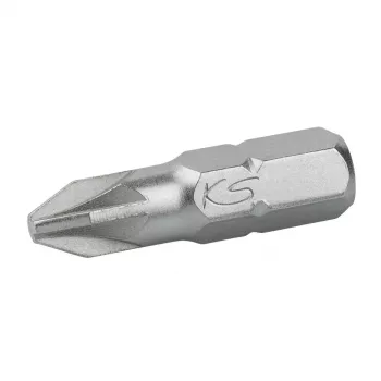 Atsuktuvų antgalis KS Tools 911.5124 Pozidriv nikeliuotas 30 mm