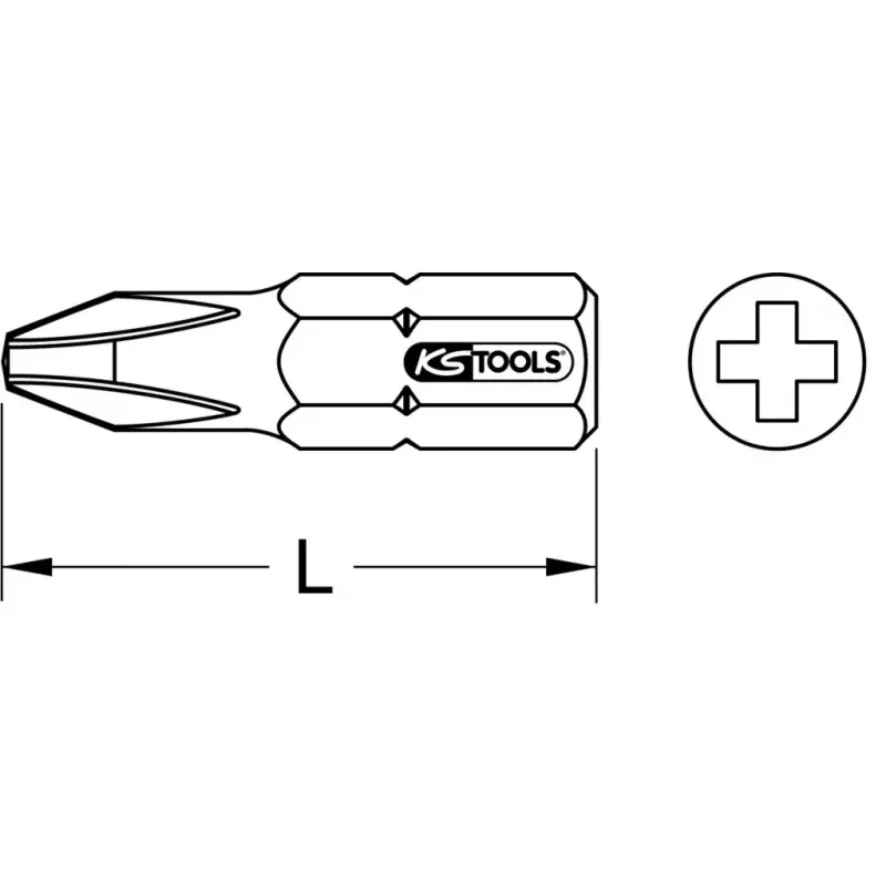 Atsuktuvo antgalis KS Tools 911.5134