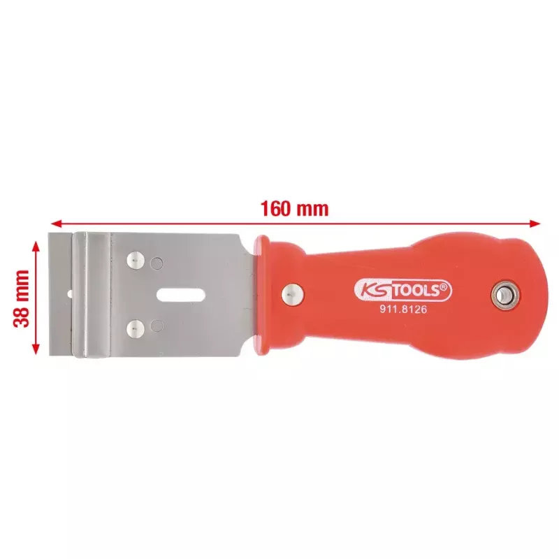 Rankinis grandiklis KS Tools 911.8126 Ilgis 160 mm Svoris 90 g