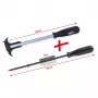 Skriemulio nuėmiklis KS Tools 150.3610 Plienas 2 vnt. 880 g