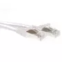 ACT baltas 25 m SFTP CAT6A komutacinis kabelis be užkabinimo su RJ45 jungtimis