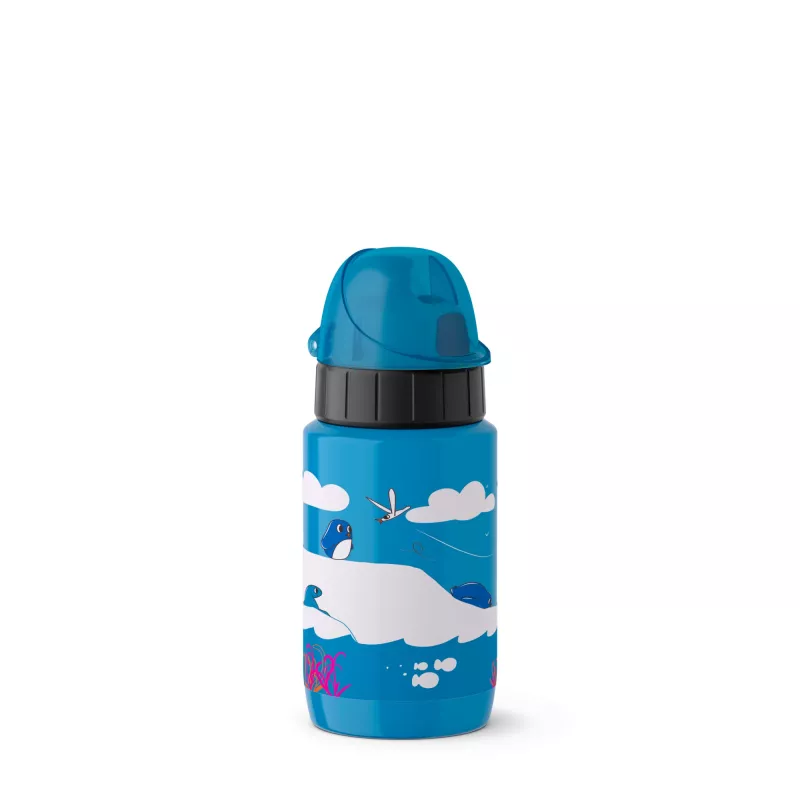EMSA DRINK2GO 518359 geriamasis butelis Kasdieniam naudojimui 400 ml Nerūdijantis plienas Mėlynas