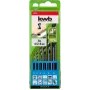 Grąžtų rinkinys KWB 258806 6 vnt. sukimasis į dešinę