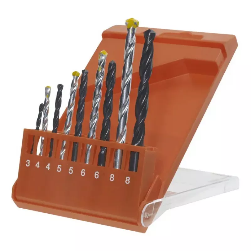 Grąžtų rinkinys KWB 420400 9 vnt. plastikui, medžiui, metalui