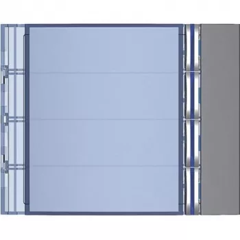 Legrand 352043 mygtukų skydelis Antracitinis