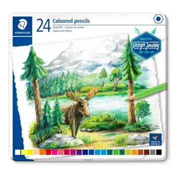 Spalvoti pieštukai Staedtler 146C Daugiaspalviai 24 vnt.