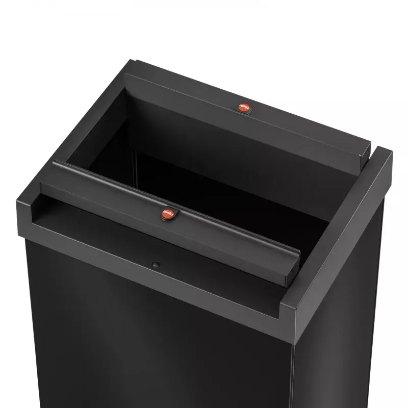 Stačiakampė plieninė šiukšliadėžė Hailo Big-Box Swing L