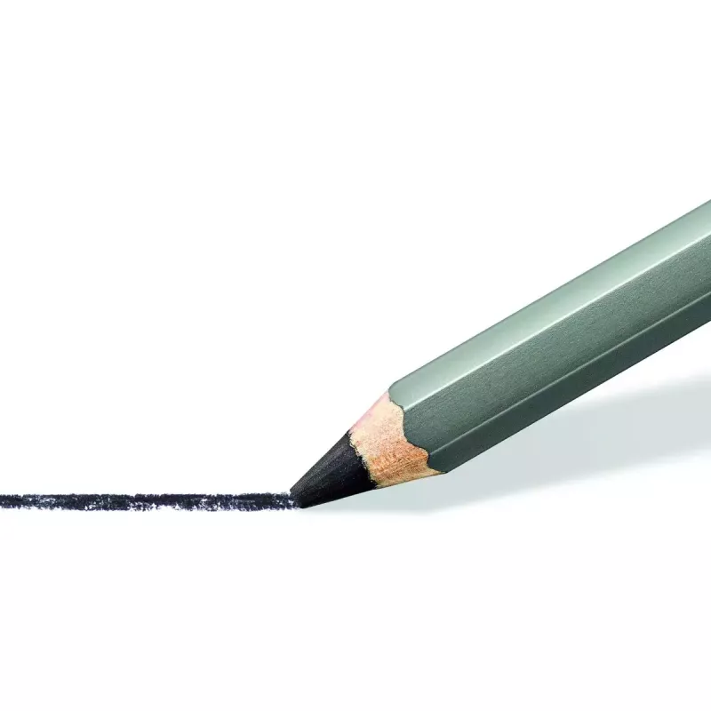 Anglies pieštukas Staedtler Mars Lumograph 4 vnt. Juoda