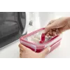 EMSA N10604 Square Box 1.3 L Red, Transparent 1 vnt.