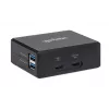 Manhattan Smart Video Multiport dokas, prievadai (x5): HDMI prievadas, USB-A (x2), USB-C (x2), su maitinimo tiekimu į USB-C prievadą, vidinis maitinimo šaltinis, itin kompaktiškas, nuimamas maitinimo kabelis, juodas, trejų metų garantija, mažmeninė pakuotė
