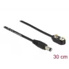 DC maitinimo kabelis DeLOCK 86697 5,5 x 2,1 mm kištukas – 9 V blokinė baterija