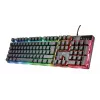 Trust GXT 838 Azor klaviatūra su pele, žaidimų, USB, vokiška, juoda