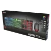Trust GXT 838 Azor klaviatūra su pele, žaidimų, USB, vokiška, juoda