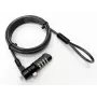 eSTUFF GLB220105 kabelio užraktas juodas 1,8 m