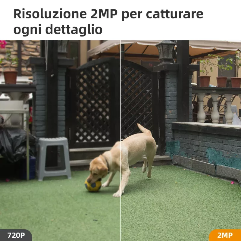 Imou Bullet 2S, IP apsaugos kamera, vidaus, laidinis ir belaidis, išorinė, CE, FCC, tvirtinama prie lubų/sienos
